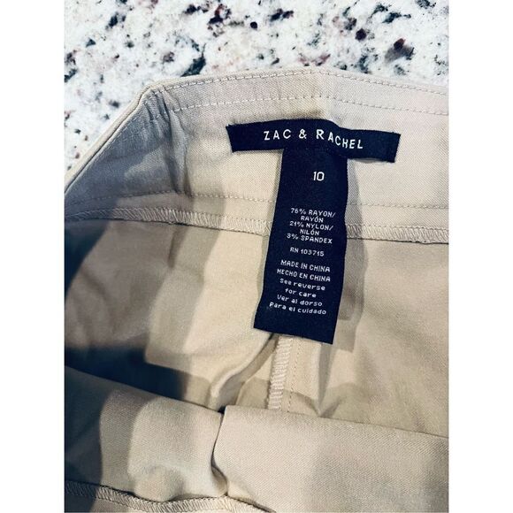 Zac & Rachel Women's Pull Crop with Ankle Side Tie Detail - Picture 5 of 6